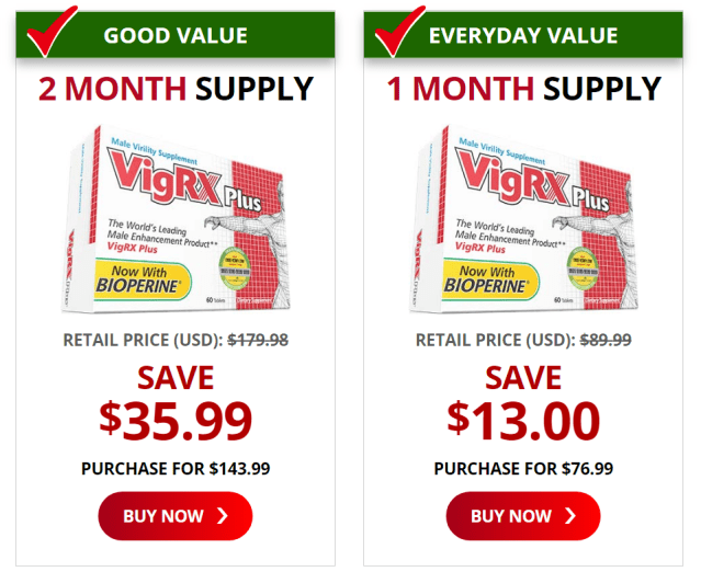 Vigrx Plus coupons August 2019